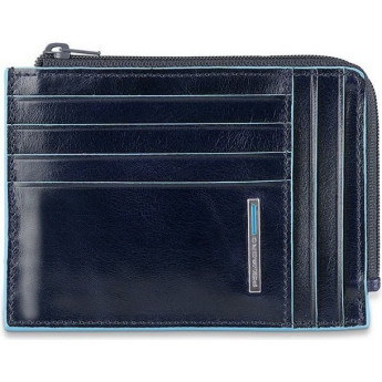 Чехол для карт PIQUADRO Blue Square PU1243B2R/BLU2, синий